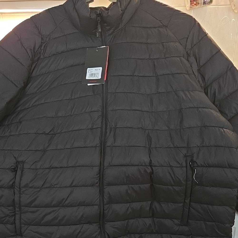 ZeroXposur Men's Black Quilted Puffer Jacket
